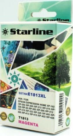 Starline - Cartuccia ink - per Epson - Magenta - C13T18134012-18XL-10ml Elettronica/Informatica/Stampanti e accessori/Accessori per stampanti a inchiostro e laser/Cartucce d'inchiostro Eurocartuccia - Pavullo, Commerciovirtuoso.it