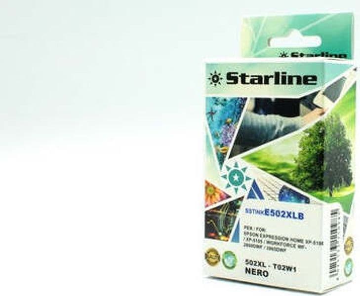 Starline - Cartuccia Ink - per Epson - Nero - C13T02W14010 - 502XL - 13ml Elettronica/Informatica/Stampanti e accessori/Accessori per stampanti a inchiostro e laser/Cartucce d'inchiostro Eurocartuccia - Pavullo, Commerciovirtuoso.it