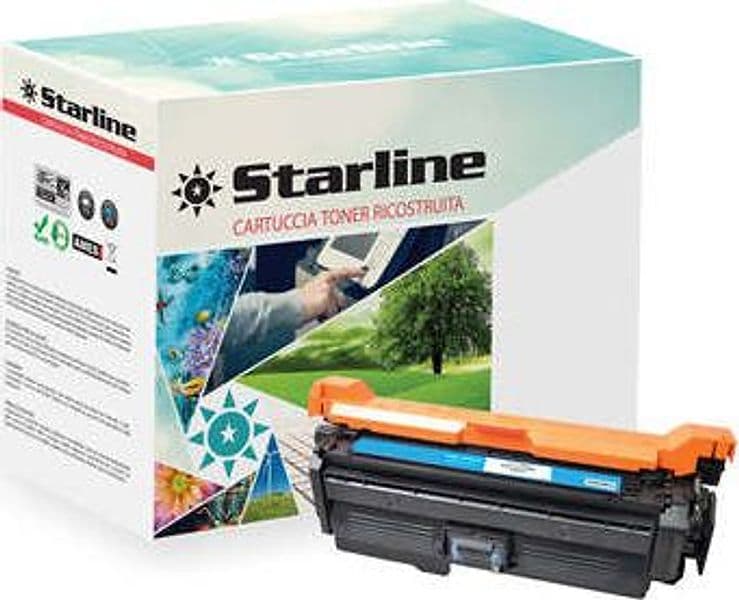 Starline - Toner Ricostruito - per Hp - Ciano - CE261A - 11.000 pag Elettronica/Informatica/Stampanti e accessori/Accessori per stampanti a inchiostro e laser/Cartucce d'inchiostro Eurocartuccia - Pavullo, Commerciovirtuoso.it