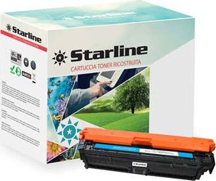 Starline - Toner Ricostruito - per Hp - Ciano - CE741A - 7.300 pag Elettronica/Informatica/Stampanti e accessori/Accessori per stampanti a inchiostro e laser/Cartucce d'inchiostro Eurocartuccia - Pavullo, Commerciovirtuoso.it