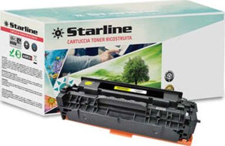 Starline - Toner Ricostruito - per Hp - Giallo - CC532A - 2.800 pag Elettronica/Informatica/Stampanti e accessori/Accessori per stampanti a inchiostro e laser/Cartucce d'inchiostro Eurocartuccia - Pavullo, Commerciovirtuoso.it