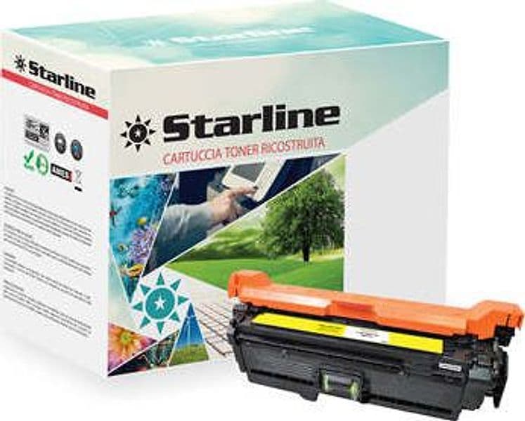 Starline - Toner Ricostruito - per Hp - Giallo - CE252A - 7.000 pag Elettronica/Informatica/Stampanti e accessori/Accessori per stampanti a inchiostro e laser/Cartucce d'inchiostro Eurocartuccia - Pavullo, Commerciovirtuoso.it