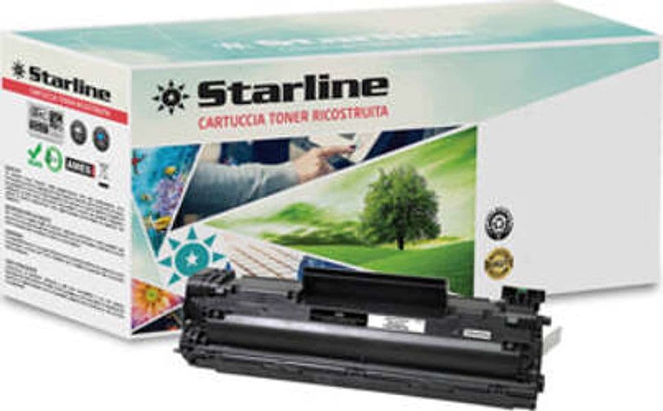 Starline - Toner Ricostruito - per Hp - Nero - CB435A - 1.500 pag Elettronica/Informatica/Stampanti e accessori/Accessori per stampanti a inchiostro e laser/Cartucce d'inchiostro Eurocartuccia - Pavullo, Commerciovirtuoso.it