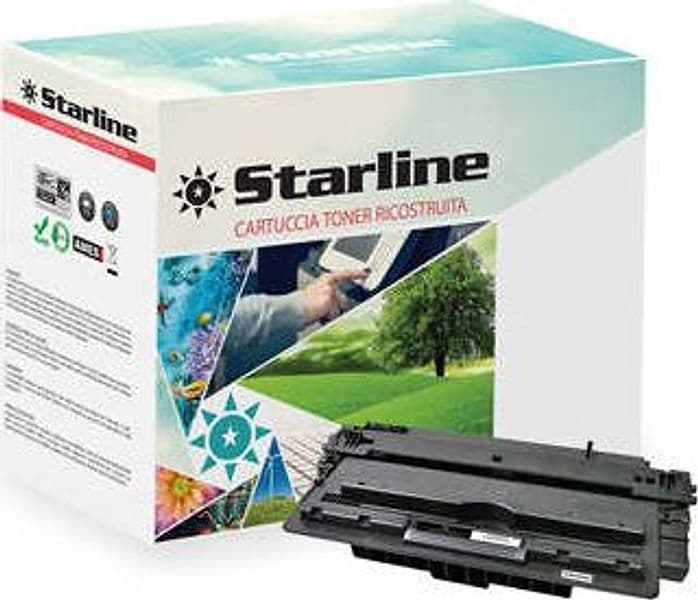 Starline - Toner Ricostruito - per Hp - Nero - CF214A - 10.000 pag Elettronica/Informatica/Stampanti e accessori/Accessori per stampanti a inchiostro e laser/Cartucce d'inchiostro Eurocartuccia - Pavullo, Commerciovirtuoso.it
