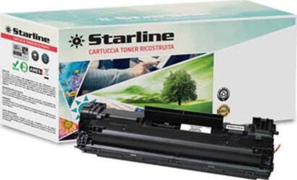 Starline - Toner Ricostruito - per Hp - Nero - CF283A - 1.500 pag Elettronica/Informatica/Stampanti e accessori/Accessori per stampanti a inchiostro e laser/Cartucce d'inchiostro Eurocartuccia - Pavullo, Commerciovirtuoso.it
