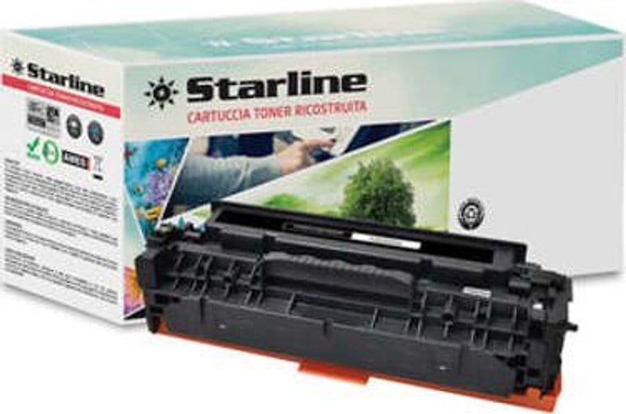 Starline - Toner Ricostruito - per Hp - Nero - CF380X - 4.400 pag Elettronica/Informatica/Stampanti e accessori/Accessori per stampanti a inchiostro e laser/Cartucce d'inchiostro Eurocartuccia - Pavullo, Commerciovirtuoso.it
