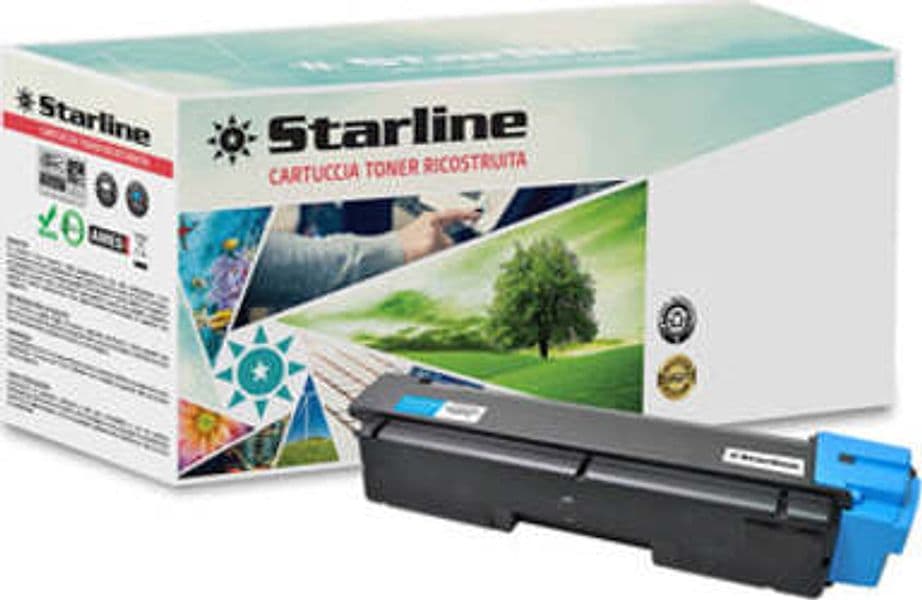 Starline - Toner Ricostruito - per Kyocera - Ciano - TK-590C - 5.000 pag Elettronica/Informatica/Stampanti e accessori/Accessori per stampanti a inchiostro e laser/Cartucce d'inchiostro Eurocartuccia - Pavullo, Commerciovirtuoso.it
