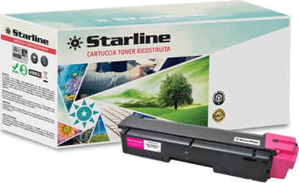Starline - Toner Ricostruito - per Kyocera - Magenta - TK-590M - 5.000 pag Elettronica/Informatica/Stampanti e accessori/Accessori per stampanti a inchiostro e laser/Cartucce d'inchiostro Eurocartuccia - Pavullo, Commerciovirtuoso.it