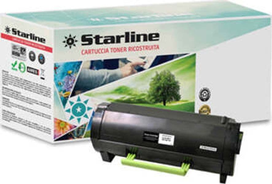 Starline - Toner Ricostruito - per Lexmark - Nero - 50F2X00 - 10.000 pag Elettronica/Informatica/Stampanti e accessori/Accessori per stampanti a inchiostro e laser/Cartucce d'inchiostro Eurocartuccia - Pavullo, Commerciovirtuoso.it