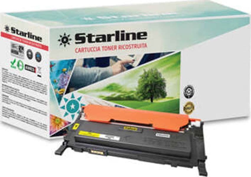 Starline - Toner Ricostruito - per Samsung - Giallo - CLT-Y4072S-ELS - 1.000 pag Elettronica/Informatica/Stampanti e accessori/Accessori per stampanti a inchiostro e laser/Cartucce d'inchiostro Eurocartuccia - Pavullo, Commerciovirtuoso.it