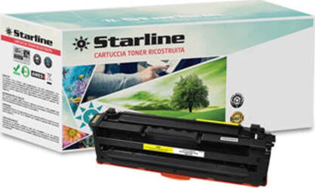 Starline - Toner Ricostruito - per Samsung - Giallo - CLT-Y506L-ELS - 3.500 pag Elettronica/Informatica/Stampanti e accessori/Accessori per stampanti a inchiostro e laser/Cartucce d'inchiostro Eurocartuccia - Pavullo, Commerciovirtuoso.it
