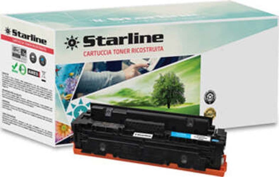 Starline - Toner Ricostruito per Hp - Ciano - CF411X - 5.000 pag Elettronica/Informatica/Stampanti e accessori/Accessori per stampanti a inchiostro e laser/Cartucce d'inchiostro Eurocartuccia - Pavullo, Commerciovirtuoso.it