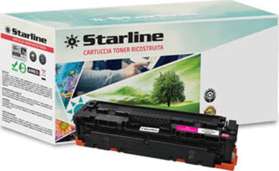 Starline - Toner Ricostruito per Hp - Magenta - CF413X - 5.000 pag Elettronica/Informatica/Stampanti e accessori/Accessori per stampanti a inchiostro e laser/Cartucce d'inchiostro Eurocartuccia - Pavullo, Commerciovirtuoso.it