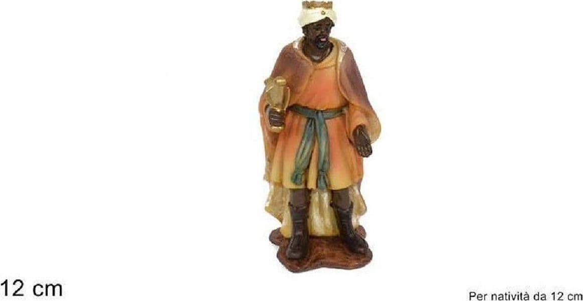 Statuina Baldassarre 12cm Per Presepe In Resina Decoro Natale Natalizio Nativit? Casa, arredamento e bricolage > Prodotti per Feste > Prodotti Natalizi Trade Shop italia - Napoli, Commerciovirtuoso.it