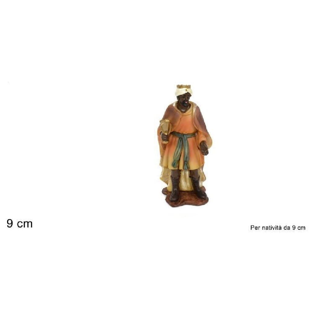 Statuina Baldassarre 9 Cm Per Presepe In Resina Decoro Natale Natalizio Nativit? Casa, arredamento e bricolage > Prodotti per Feste > Prodotti Natalizi Trade Shop italia - Napoli, Commerciovirtuoso.it