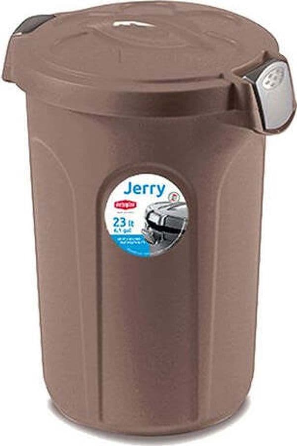 Stefanplast-Bidoncino-Con-Coperchio-a-Clip-JERRY-23L