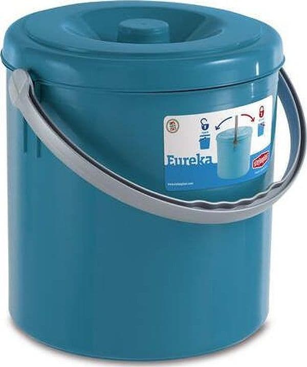 STEFANPLAST-Pattumiera-EUREKA-Blu-ottanio-20L