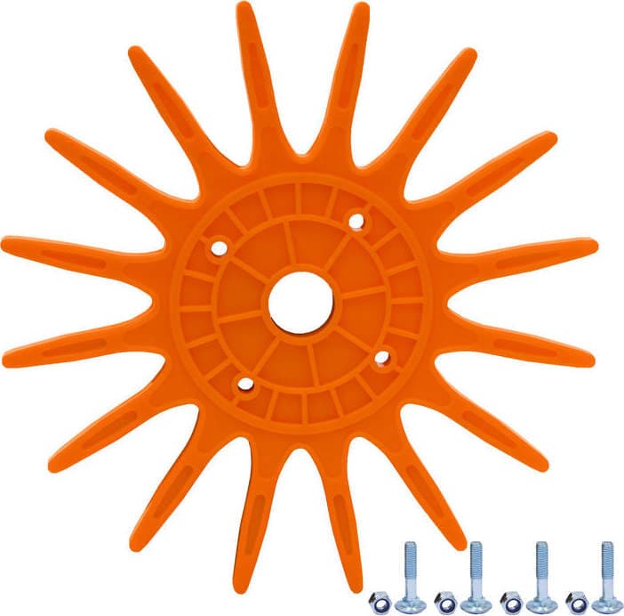stella-a-punte-per-sarchiatrice-k.u.l.t.-arancione-morbida