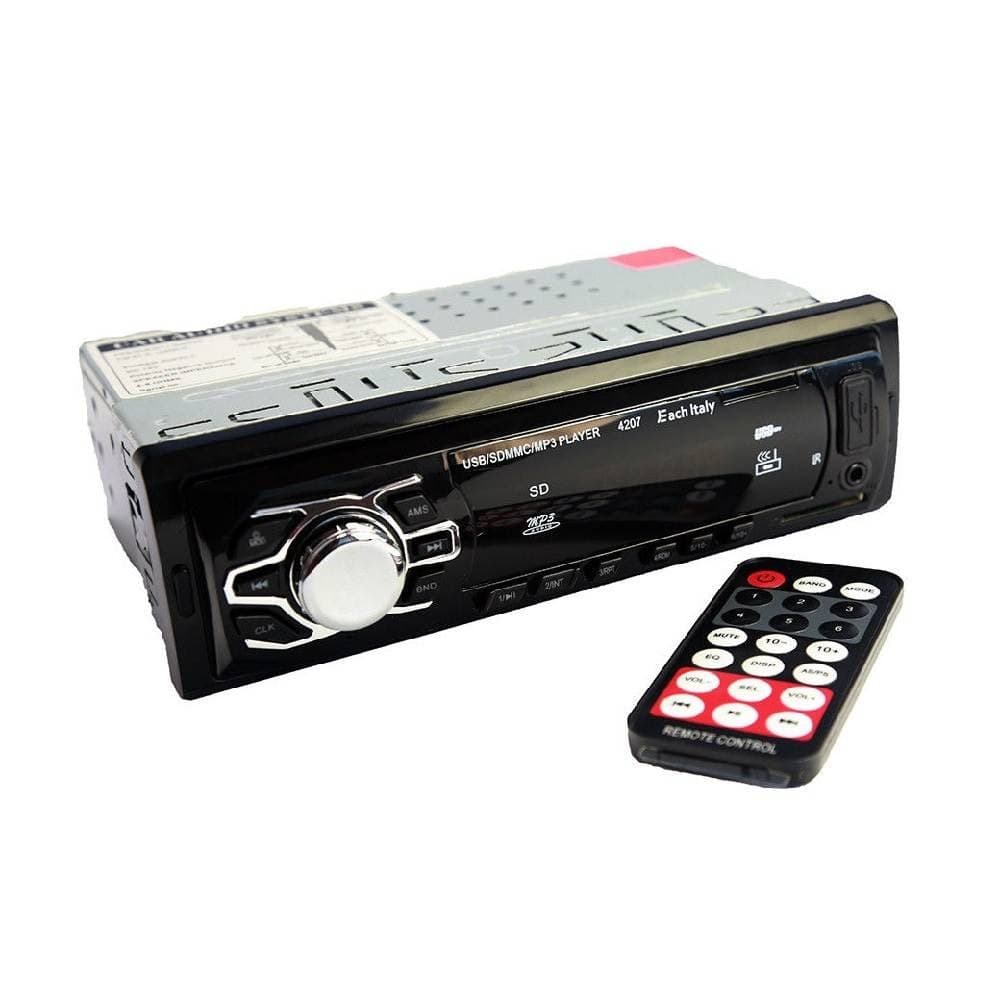 Stereo Autoradio Auto Fm Mp3 Usb Slot Sd Aux Rca Radio 60w X 4 Telecomando Ec4207 Auto e Moto > Auto > Autoradio Trade Shop italia - Napoli, Commerciovirtuoso.it