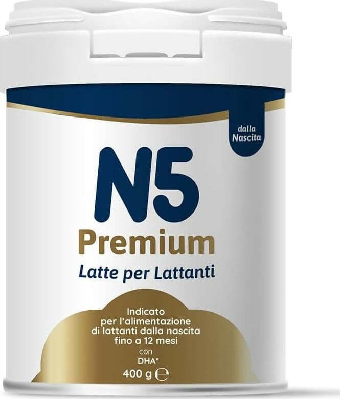 STERILFARMA-N5-PREMIUM-in-polvere-,-indicato-per-l'alimentazione-di-lattanti-dalla-nascita-fino-a-12-mesi-con-DHA,-400-g