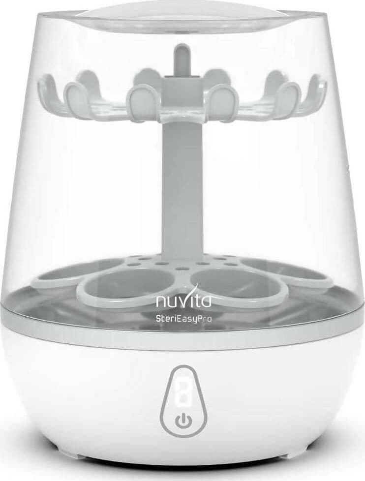 Sterilizzatore Digitale a Vapore Nuvita Sterilizzatore per Biberon, Ciucci E Accessori Neonati in Vetro Con Collo Ampio Prima infanzia/Allattamento e pappa/Allattamento con biberon/Sterilizzatori Mondo Bimbo - Bagnara Calabra, Commerciovirtuoso.it