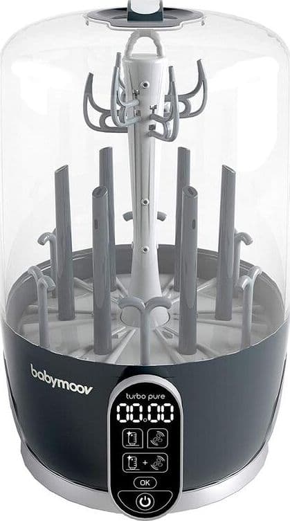 Sterilizzatore Turbo Pure BabyMoov Prima infanzia/Allattamento e pappa/Allattamento con biberon/Sterilizzatori La Casa Del Bebè - Napoli, Commerciovirtuoso.it