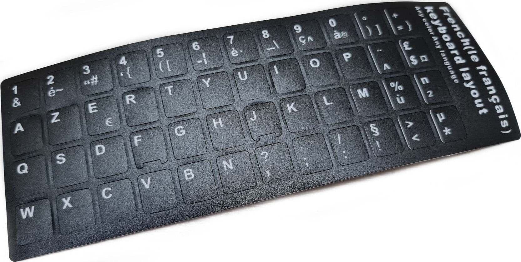 Stick adesivi tastiera FRANCESE ORDINATEUR DE CLAVIER FRANCAIS FRENCH DELL HP FR in Coperture antipolvere 85cento.it - Potenza, commercioVirtuoso.it