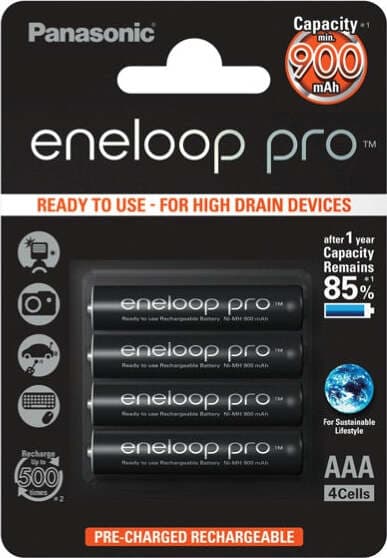 Stilo Eneloop Pro - ricaricabili - AA - Panasonic - blister 4 pezzi Elettronica/Pile e caricabatterie/Pile monouso Eurocartuccia - Pavullo, Commerciovirtuoso.it