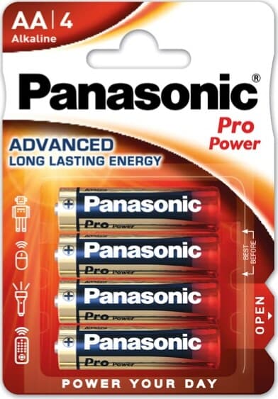 Stilo ProPower AA LR6 - Panasonic - blister 4 pezzi Elettronica/Pile e caricabatterie/Pile monouso Eurocartuccia - Pavullo, Commerciovirtuoso.it