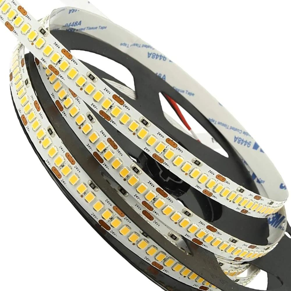 STRIP LED STRISCIA 600 LEDs/M 12V 24W/M LUNGHEZZA 5 MT 2400 LUMEN SENZA GUAINA Illuminazione/Strisce LED Trade Shop italia - Napoli, Commerciovirtuoso.it