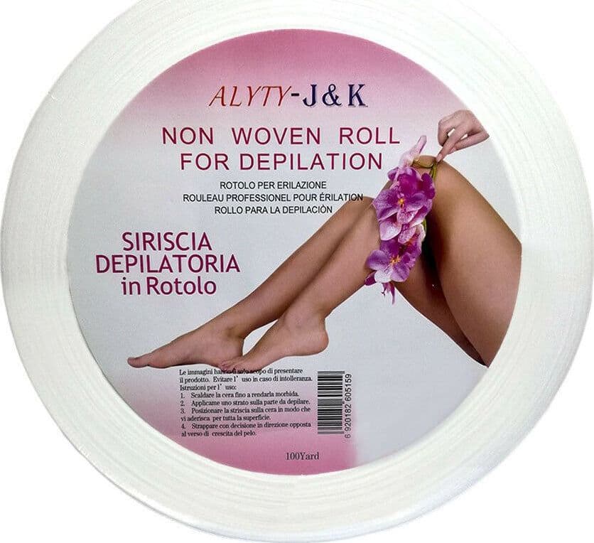 Striscia-Depilazione-In-Rotolo-90-Metri-Strisce-Per-Cera-Ceretta-Scaldacera