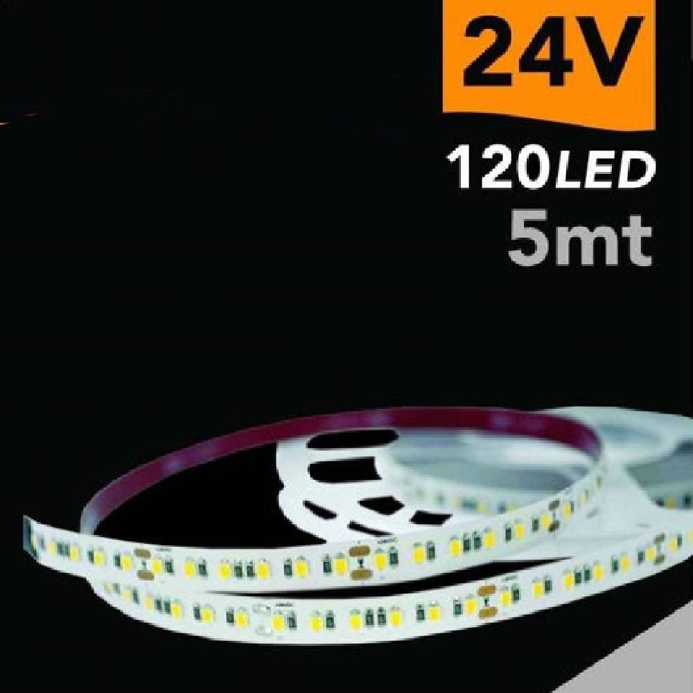 Striscia Led 2835 Strip 5 Mt 24v 120 Led Smd Luce 3000k 4000k 6500k 2835-24v-5mm Casa, arredamento e bricolage > Illuminazione da interno > Strisce LED Trade Shop italia - Napoli, Commerciovirtuoso.it