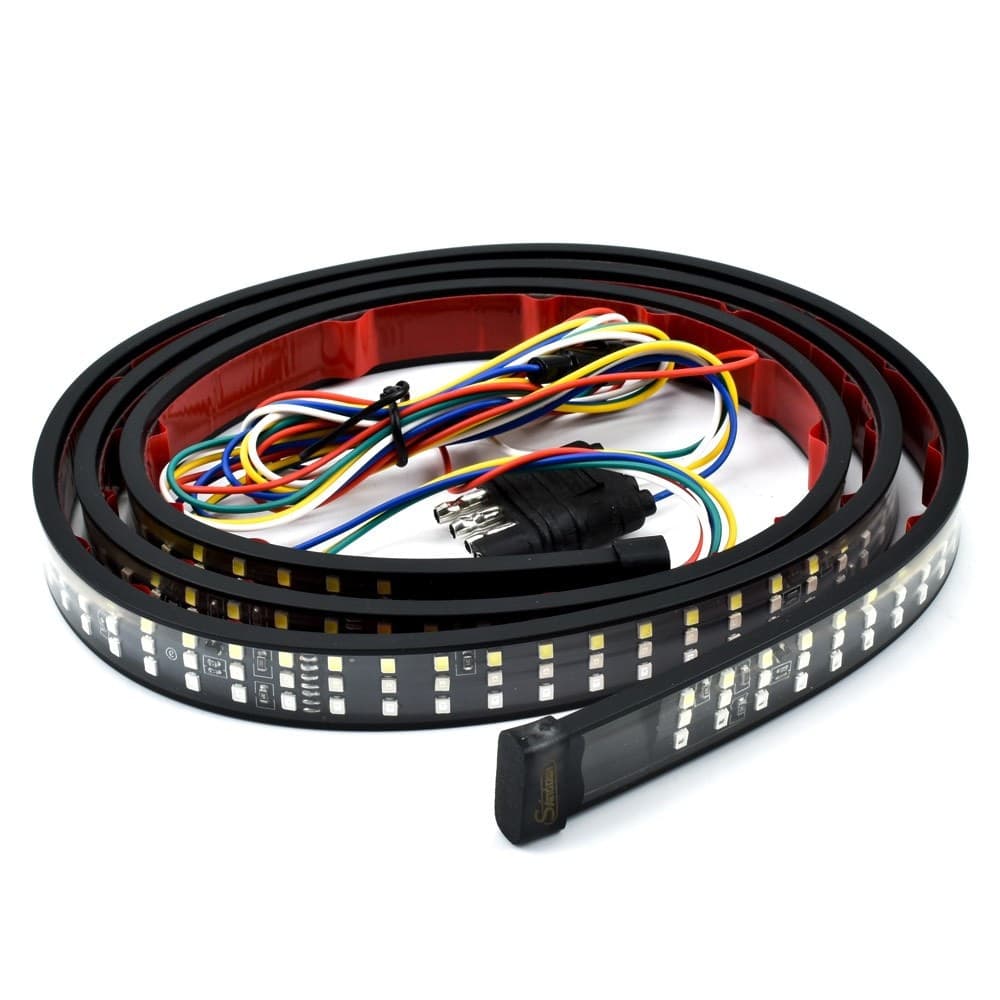 Striscia Led Autoadesiva Illuminazione Rossa Gialla Bianca 1.5mt Auto Q-led2800 Illuminazione/Strisce LED Trade Shop italia - Napoli, Commerciovirtuoso.it