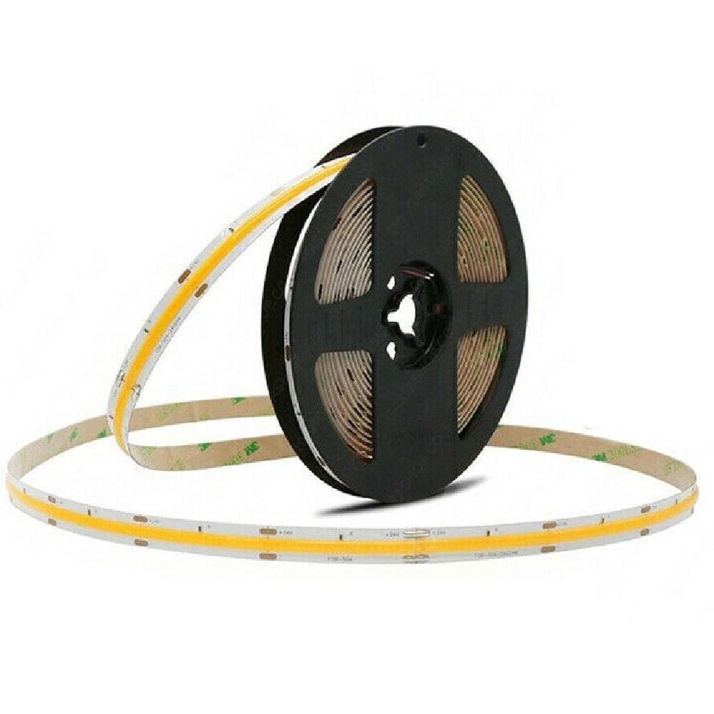 Striscia-Led-Flessibile-Strip-Led-Cob-12v-70w-Luce-Fredda-Calda-Naturale-12v