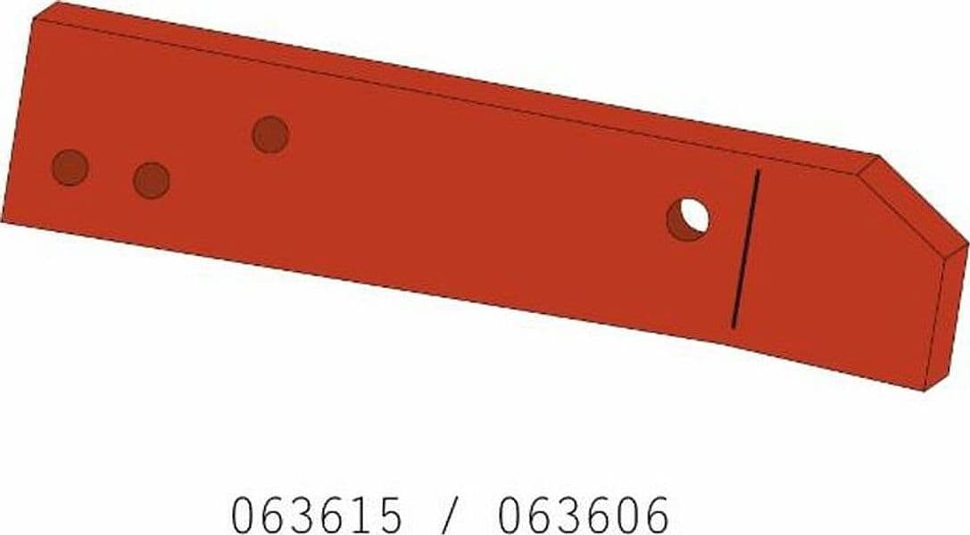 Strisciante corto adattabile Kverneland 063605-063615 dx Confezione da 1pz