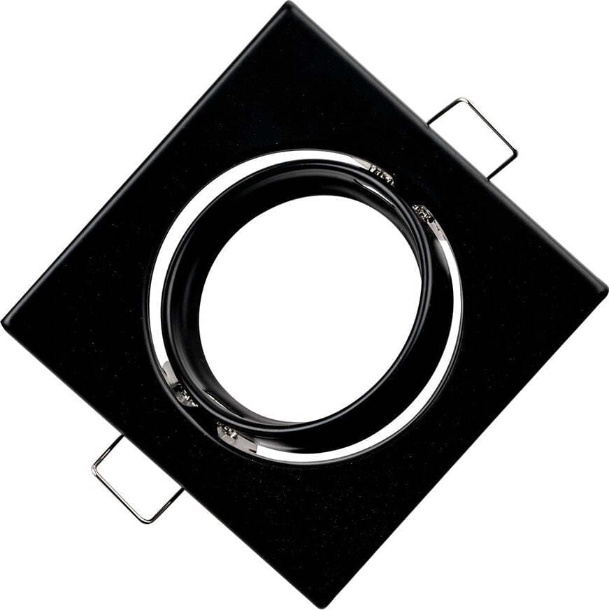 Struttura Incasso Reflex Orientabile Nero 8,2X8,2Cm Illuminazione/Illuminazione per interni/Luci da incasso/Portafaretti da incasso Led Mall Home - Napoli, Commerciovirtuoso.it