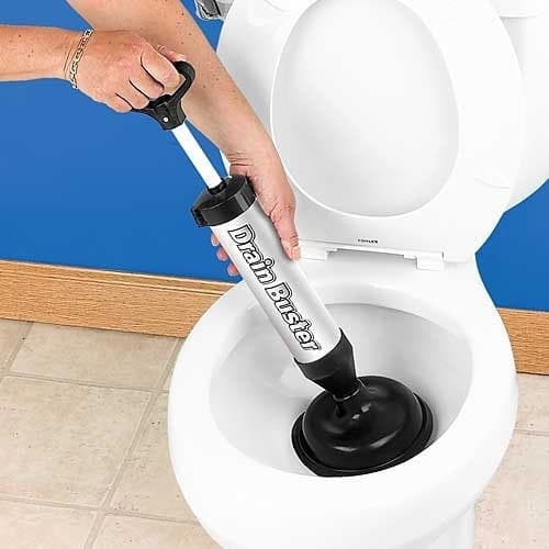 STURALAVANDINO SCARICHI E WC A POMPA MANUALE STURATUBI A PRESSIONE DRAIN BUSTER Fai da te/Tubature grezze/Attrezzature per pozzi neri/Stantuffi Trade Shop italia - Napoli, Commerciovirtuoso.it