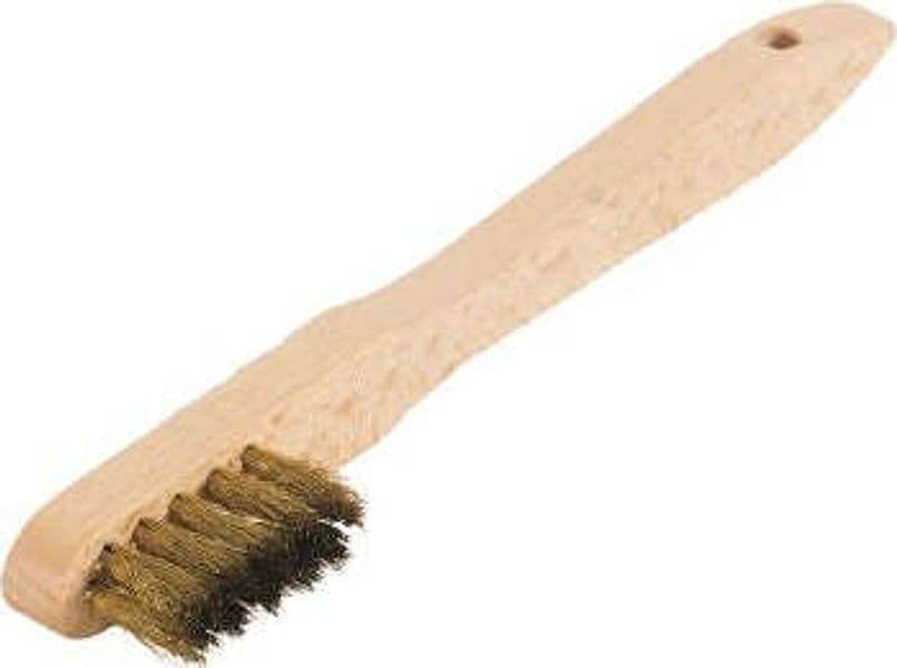 SUKI---SPAZZOLA-METALLICA-PER-LUCIDATURA-IN-OTTONE-A-2-FILE---STRUTTURA-IN-LEGNO