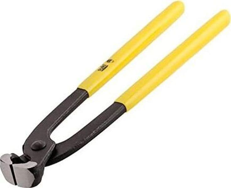 SUKI---TENAGLIE-DA-CEMENTISTA-25CM---MANICO-COMODO-IN-GOMMA-COLORE-GIALLO