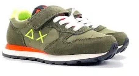 SUN68 Bambino Tom Fluo Militare Kids in Sneaker casual Calzature Durello - Agna, commercioVirtuoso.it