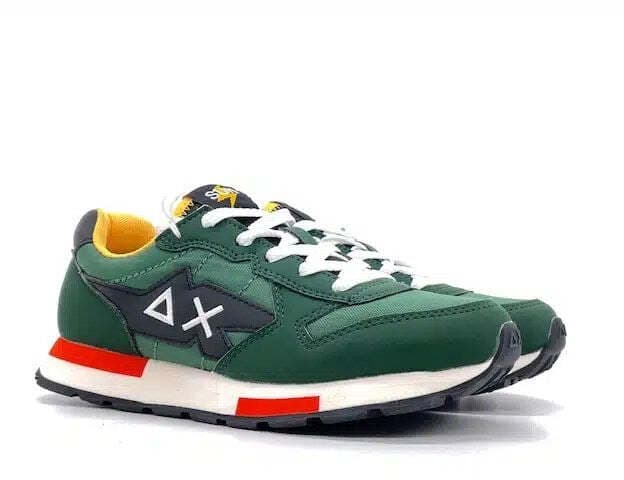 SUN68 Sneaker bambino BOY'S NIKI SOLID (KID) Verde scuro in Sneaker casual Calzature Durello - Agna, commercioVirtuoso.it