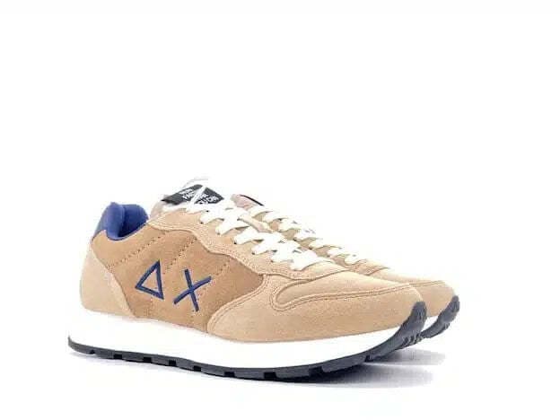 SUN68 Sneaker Uomo Tom Suede Beige scuro in Sneaker casual Calzature Durello - Agna, commercioVirtuoso.it