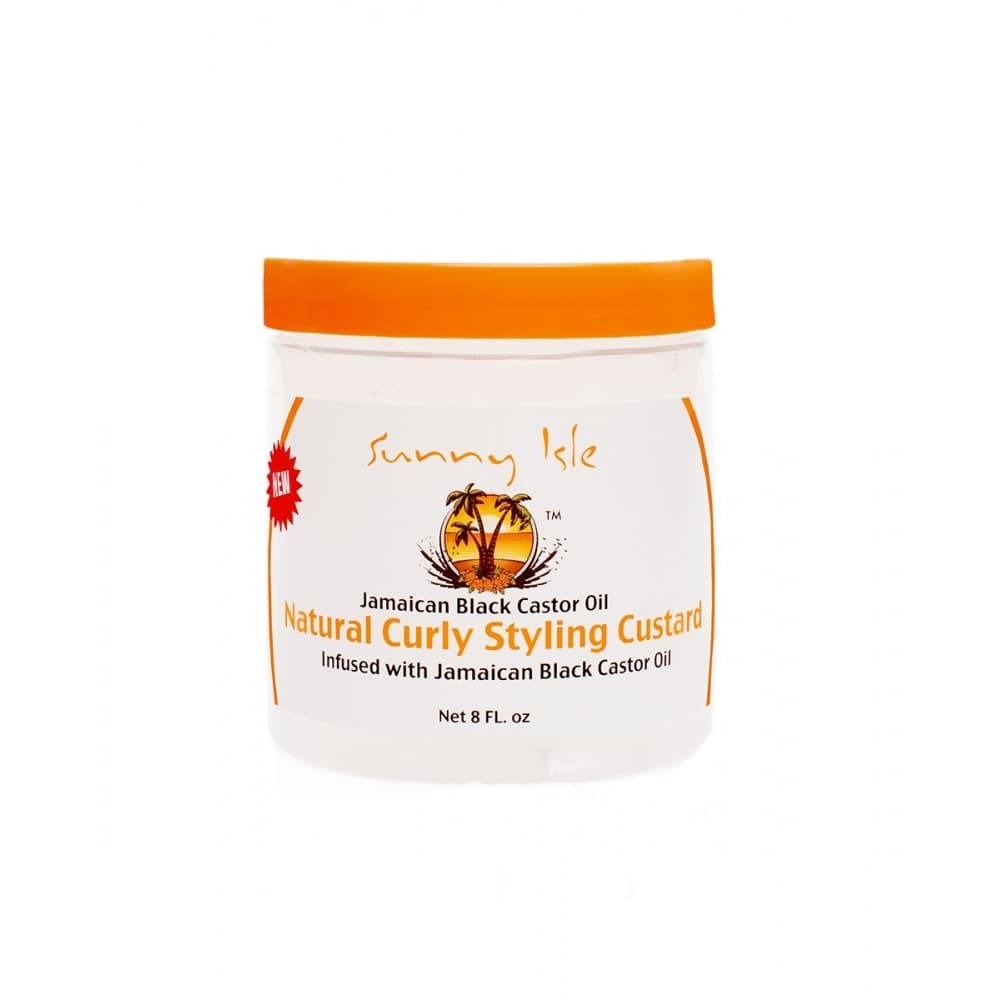 SUNNY ISLE JAMAICAN BLACK CASTOR OIL CURLY CUSTARD 8oz PER CAPELLI . in Oli per capelli Agbon - Martinsicuro, commercioVirtuoso.it