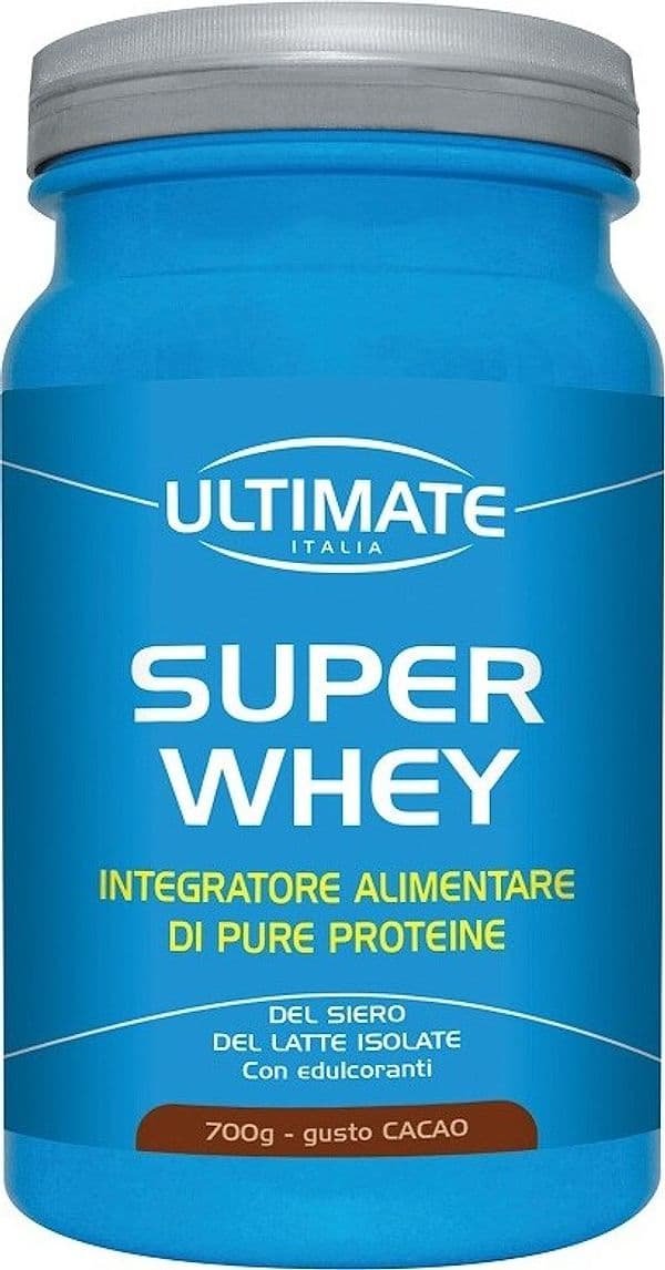 SUPER-WHEY-CACAO-integratore-alimentare-in-polvere-700-g-Ultimate-Italia