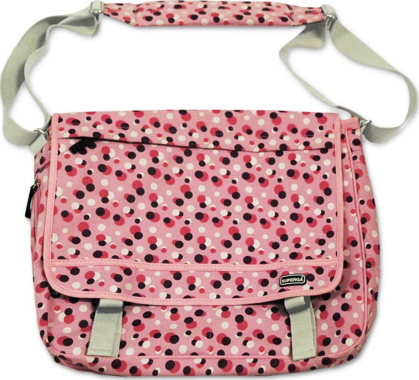 Superga Borsa Tracolla Scuola Estensibile Fantasy Dots Rosa Multicolore Cartella Scuola Pois in Zaini per ragazzi Cartolibreria La Fenice - Spadafora, commercioVirtuoso.it