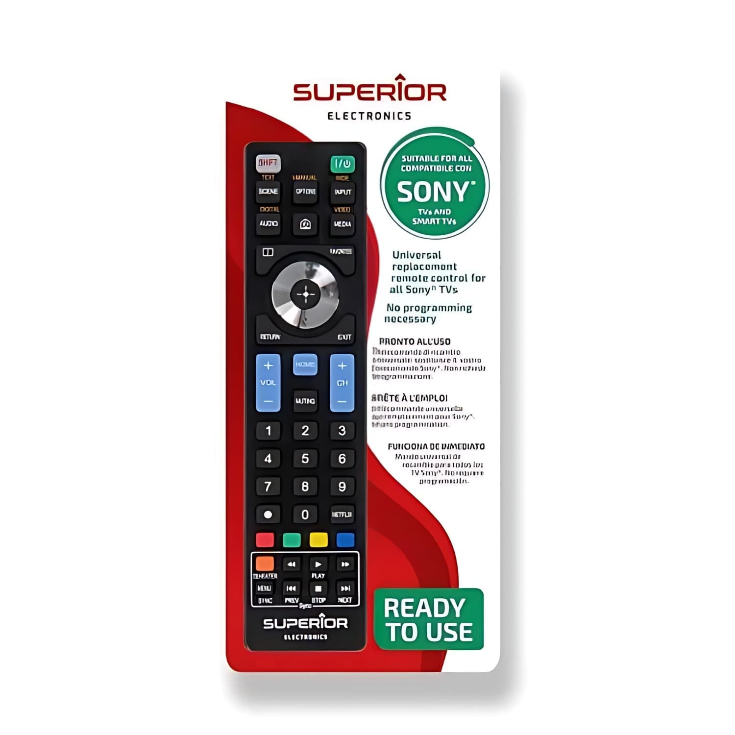 Superior-Telecomando-Universale-Sony-Funzioni-Smart-Tv-Sh