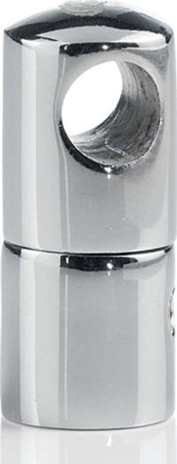 Supporto-Cavo-Metallo-Cromo-15X30Mm