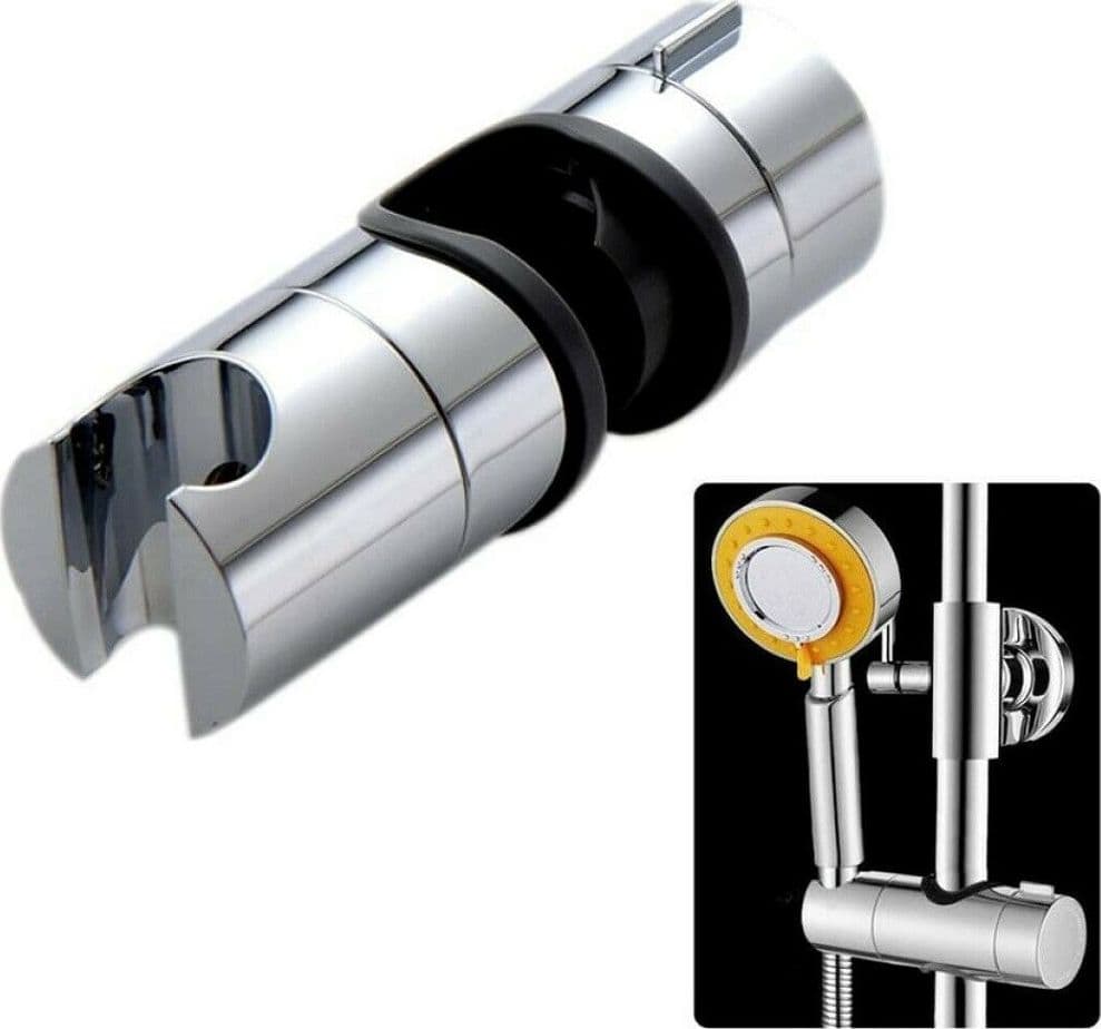 Supporto Doccetta Scorrevole Per Asta Saliscendi Diametro Da 18 A 25 Mm 59419 Casa, arredamento e bricolage > Accessori Bagno > Accessori Doccia Trade Shop italia - Napoli, Commerciovirtuoso.it