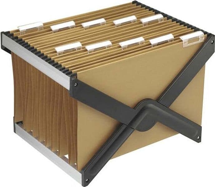 Supporto per cartelle sospese Luxor - con 10 cartelle interasse 39 cm - 41 x 27 5 x 32 cm - avana - Bertesi Cancelleria e prodotti per ufficio/Archivio ufficio e accessori per scrivania/Archivio ufficio/Cartelle/Cartelle portadocumenti da appendere Eurocartuccia - Pavullo, Commerciovirtuoso.it