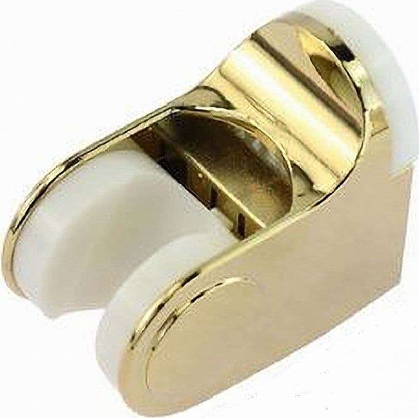 SUPPORTO PER SOFFIONE DOCCIA STAFFA FISSA PER DOCCETTA A PARETE DORATA 7CM 87141 in Docce fisse Trade Shop italia - Napoli, commercioVirtuoso.it